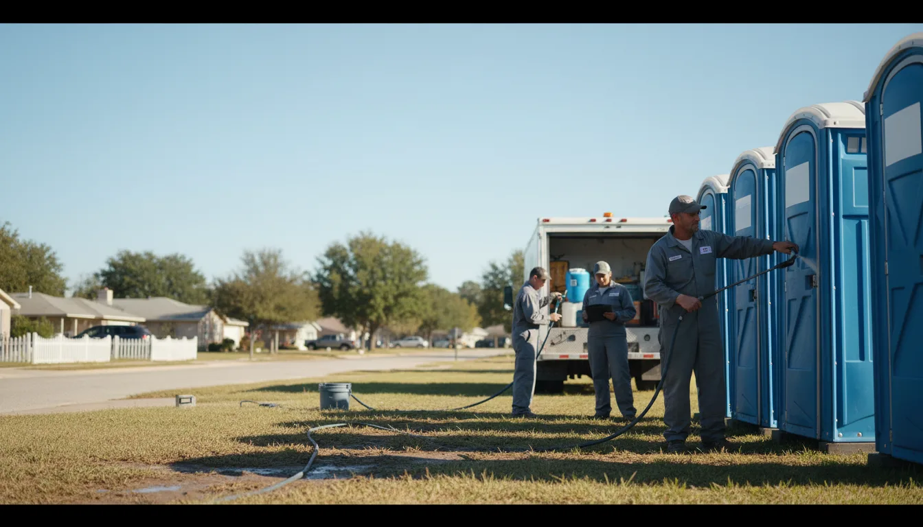 Long-Term Portable Toilet Rental in Montgomery, MN near me